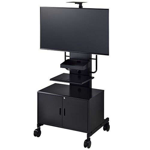 業務用ディスプレイスタンド PH-820シリーズ（可動脚タイプ） ～85V型まで対応/ブラック