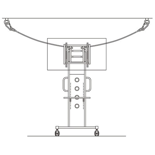 転倒防止補助ロープ