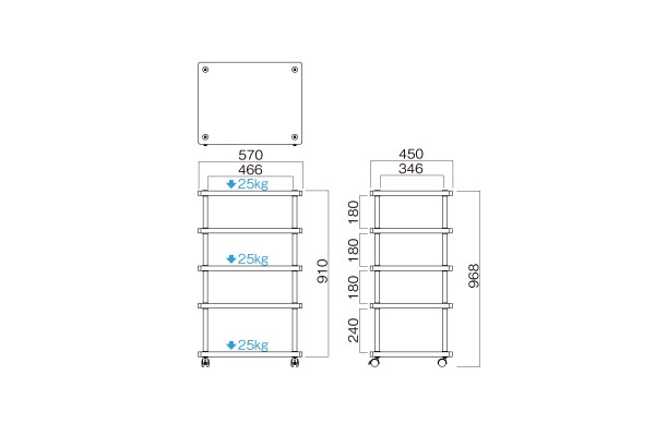 Ventoシリーズ AVラック