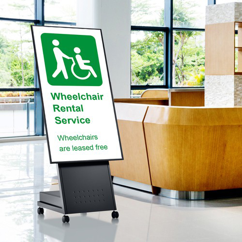 サイネージ向けディスプレイスタンド ~55V型