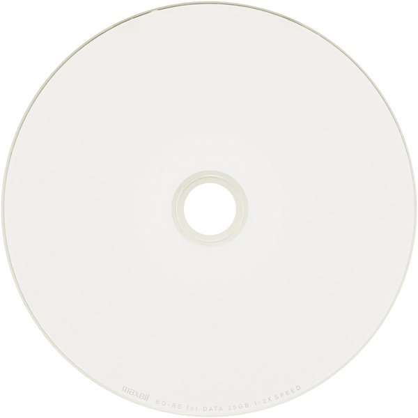データ用ブルーレイディスク BD-RE 25GB 「PLAIN STYLE」 (1~2倍速対応) インクジェットプリンター対応 (20枚パック)