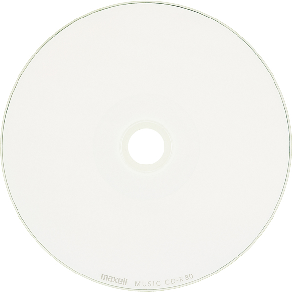 音楽用CD-R インクジェットプリンター対応 80分 （50枚スピンドル）