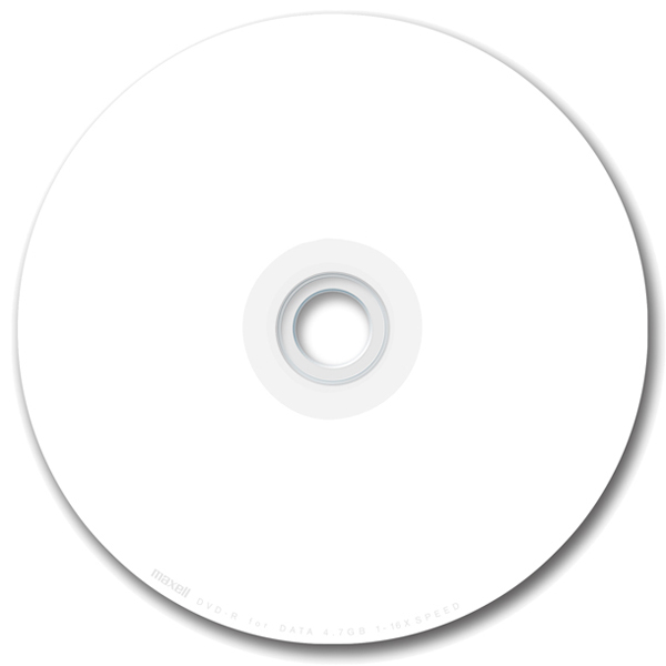 データ用DVD-R 4.7GB 1-16倍速 プリンタブルホワイト 100枚スピンドルケース