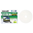 16倍速対応データ用CPRM対応DVD-R 4.7GB 10枚 プリント対応ホワイト