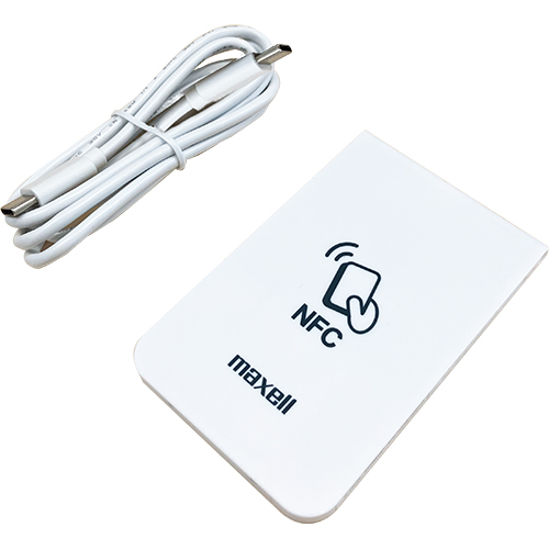 Bluetooth通信対応。非接触式NFCリーダ・ライタ