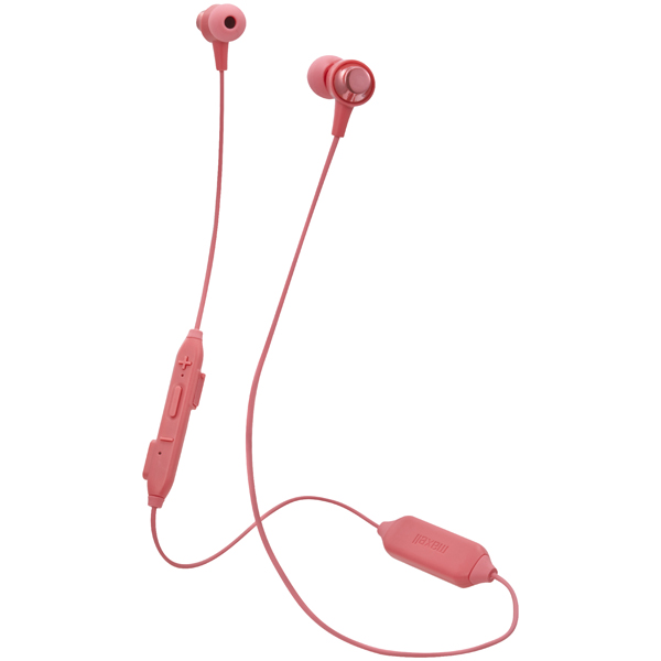 カナル型Bluetoothヘッドホン（イヤホン） ピンク