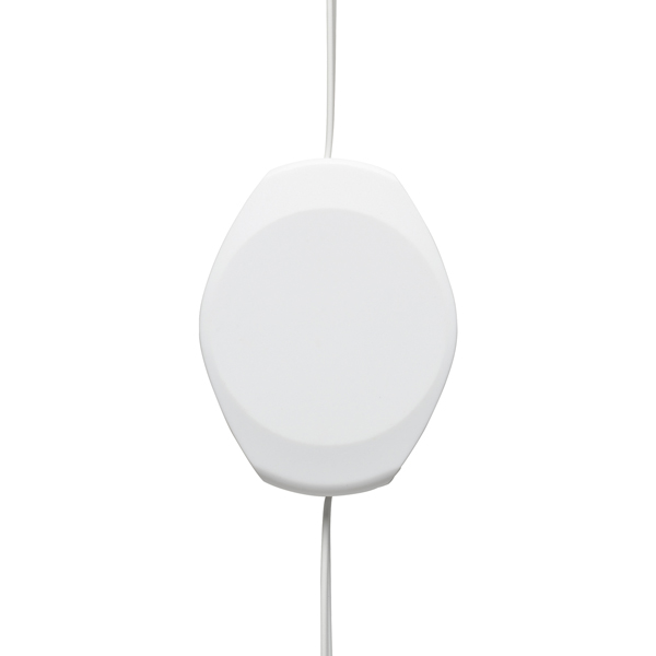 カナル型ヘッドホン（リール式） ホワイト