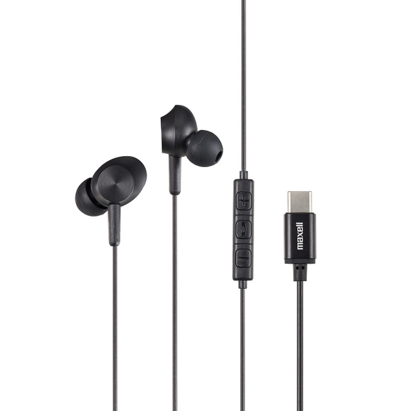 カナル型ヘッドホン ＋FIT USB Type-C ブラック