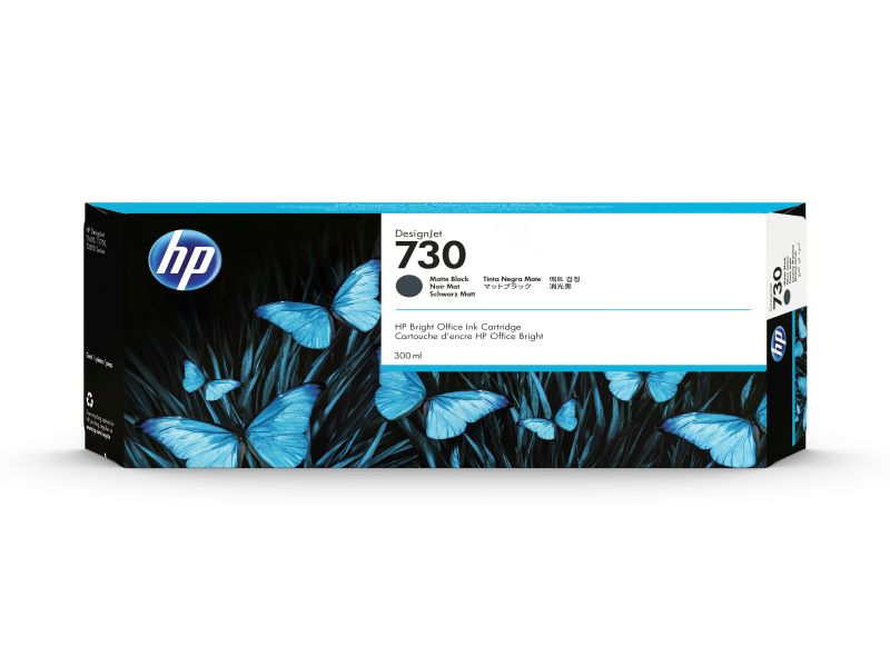 HP730B インクカートリッジ マットBK 300ml