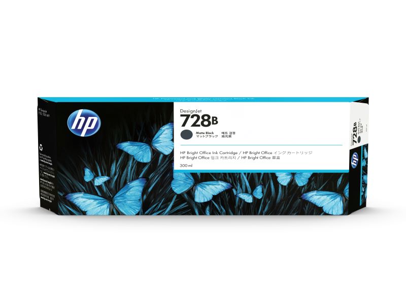 HP728Bインクカートリッジ ブラック300ml