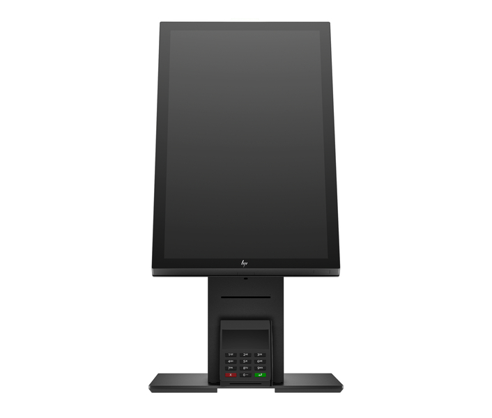 HP Engage Express 卓上型スタンド 4 (ペイメントアーム、プリンター付き）