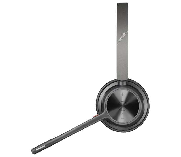 Poly Voyager 4320 USB-Cドングル付 チャージスタンド付 両耳 ワイヤレスモデル ノイズキャンセリングマイク搭載