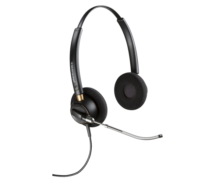 Poly EncorePro 520V Vtube Quick Disconnect 両耳 有線モデル