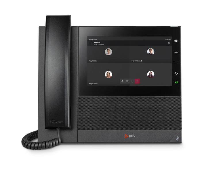 Poly CCX 600 電話機 PoE給電 Microsoft Teams用モデル