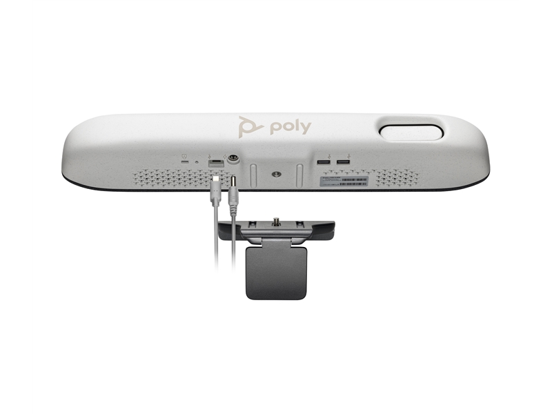 Poly Studio R30 ビデオバー USB-A接続カメラ・マイク・スピーカー一体型ビデオバー 6席以下の小規模会議室向け パワフルなスピーカー