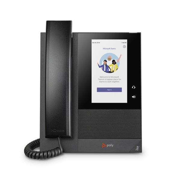 Poly CCX 400 電話機 PoE給電 Microsoft Teams用モデル