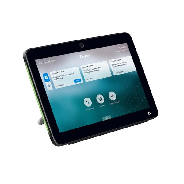 Poly TC10 黒 タッチコントローラー PoE給電 (電源コード付属しません)