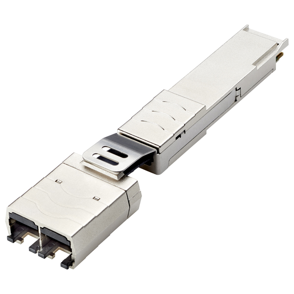 100Gb QSFP28 to 4x25GE/4x32GFC SR4 100m MPO トランシーバー
