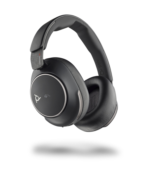 Poly Voyager Surround 80 USB-C+USB-A 変換アダプタ付 両耳 ワイヤレスモデル ノイズキャンセリングマイク搭載 Microsoft Teams認定モデル