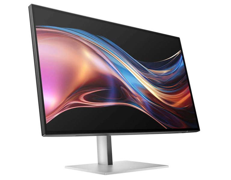 HP Series 7 Pro 727pu QHD Monitor/27型/2560×1440/Thunderbolt、DisplayPort、HDMI、Thunderbolt(OUT)、DisplayPort(OUT)/シルバー/スピーカー：無/3年間保証