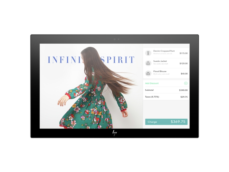 HP Engage 14モニター （スタンド無し、VESAマウント無し）