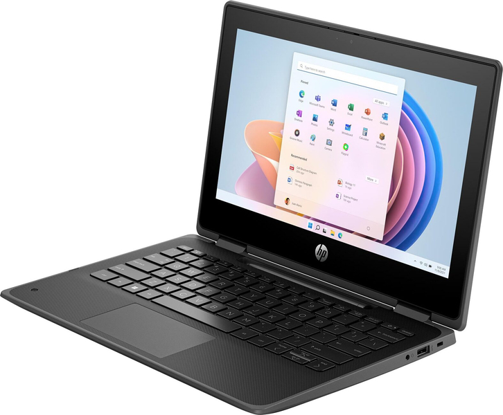 HP Fortis Flip G1i 11 Notebook PC (N150/8GB/UFS・128GB/光学ドライブなし/Windows 11 Pro Education/Office無/11.6型)