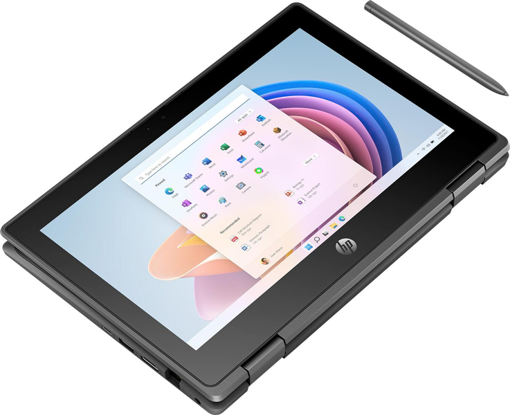 HP Fortis Flip G1i 11 Notebook PC (N150/8GB/UFS・128GB/光学ドライブなし/Windows 11 Pro Education/Office無/11.6型)