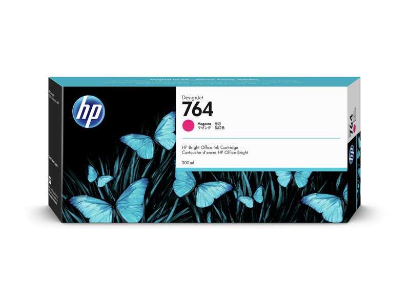 HP764 インクカートリッジ マゼンタ 300ml
