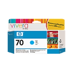 HP 70インクカートリッジ シアン 130ml