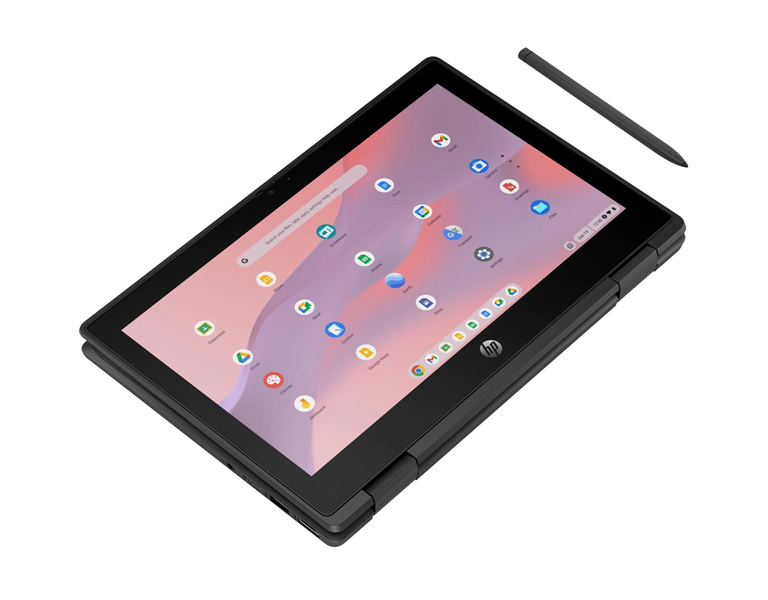 HP Fortis Flip G1m 11 Chromebook (MediaTek Kompanio 520/4GB/eMMC・32GB/光学ドライブなし/Chrome/Office無/11.6型)