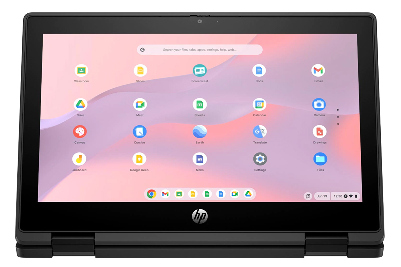 HP Fortis Flip G1m 11 Chromebook (MediaTek Kompanio 520/4GB/eMMC・32GB/光学ドライブなし/Chrome/Office無/11.6型)