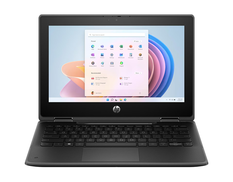 HP Fortis Flip G1i 11 Notebook PC (N150/8GB/128GB UFS/光学ドライブなし/Win11Pro/Office無/11.6型)