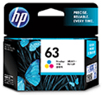 HP 63 インクカートリッジ カラー