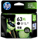 HP 63XL インクカートリッジ 黒(増量)