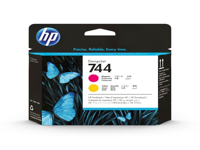 HP744プリントヘッドマゼンタ/イエロー