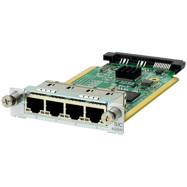 HPE Networking Comware MSR 4-port Gig-T Switch SIC Module