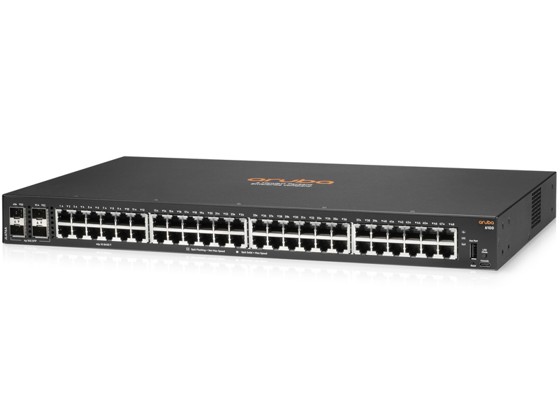 HPE Aruba Networking CX 6100 48G 4SFP+ Switch