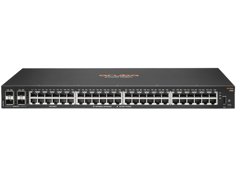 HPE Aruba Networking CX 6100 48G 4SFP+ Switch