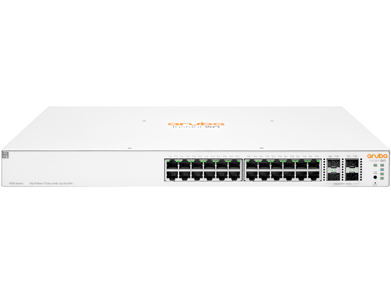 HPE Networking Instant On 1930 24G Class4 PoE 4SFP+ 370W Switch