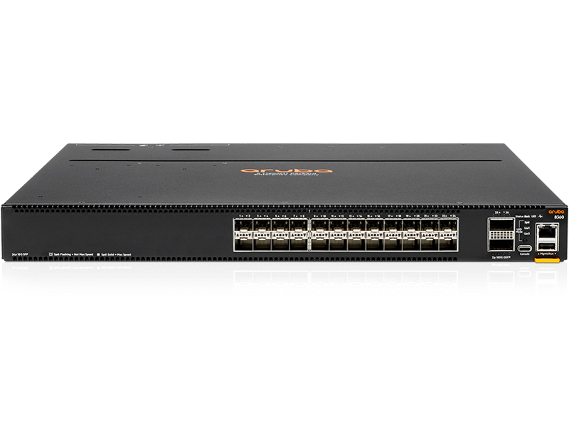 HPE Aruba Networking CX 8360 24SFP+ 2QSFP28 v2 Back-to-Front 3Fan 2PSU Switch Bundle