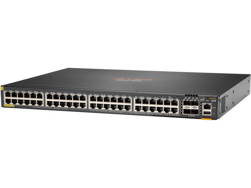 HPE Aruba Networking CX 6200F 48G 4SFP+ Switch