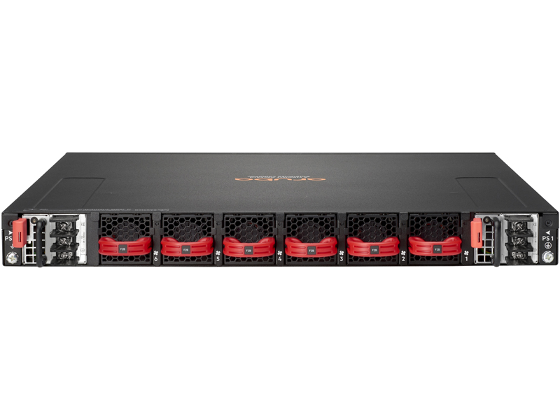 HPE Aruba Networking CX 8325 48SFP28 8QSFP28 Front-to-Back 6Fan 2DC PSU Switch Bundle