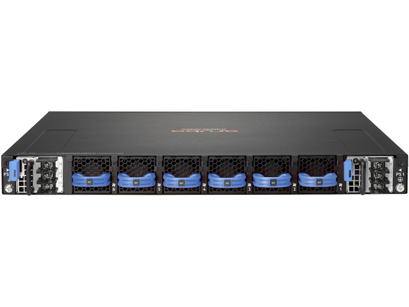 HPE Aruba Networking CX 8325 48SFP28 8QSFP28 Back-to-Front 6Fan 2DC PSU Switch Bundle
