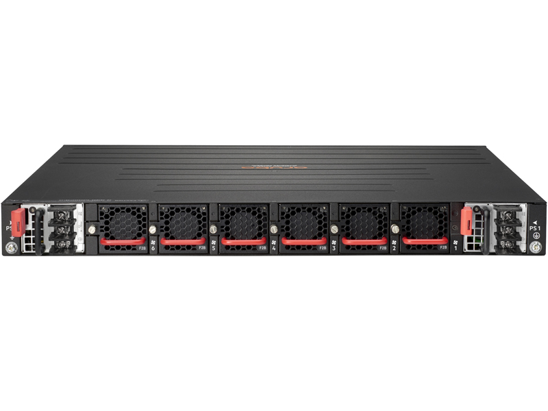 HPE Aruba Networking CX 8325 32QSFP28 Front-to-Back 6Fan 2DC PSU Switch Bundle