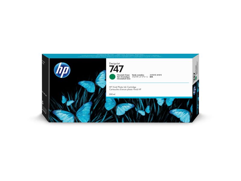 HP 747 インク CRグリーン 300ml