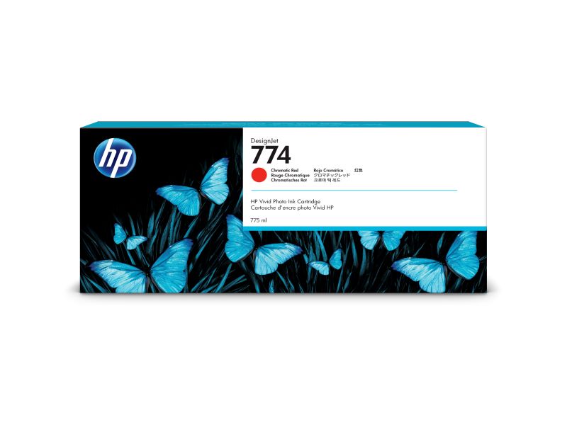 HP 774 インクカートリッジ CR レッド