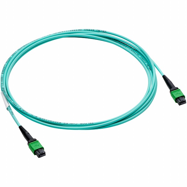 InfiniBand NDR 8 Fiber MPO to 8 Fiber MPO Multi-mode ケーブル (10m)