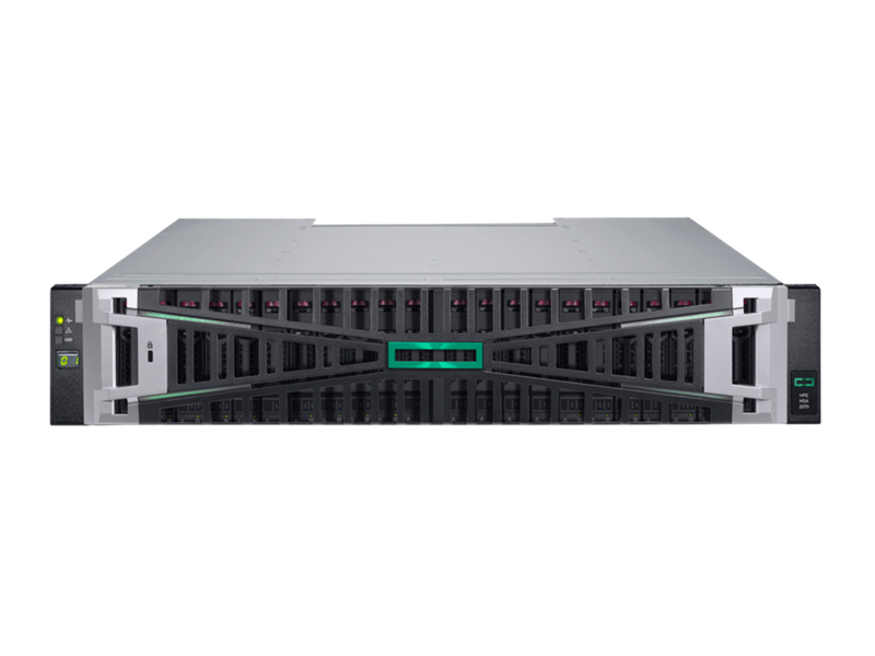 Smart Choice MSA 2070 10/25GbE iSCSI 2.5型ストレージ 12x7.68TB SSD 4x10Gb SFPトランシーバー モデル