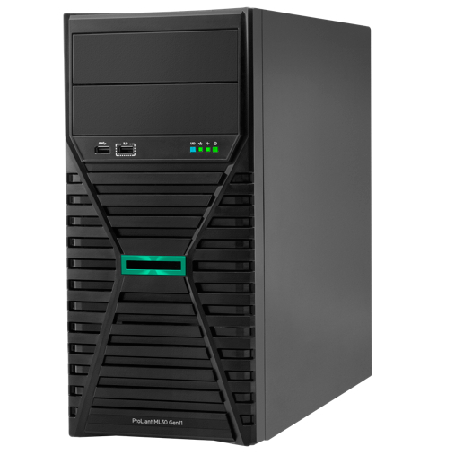 Smart Choice ML30 Gen11 Xeon 6315P 2.8GHz 1P4C 16GBメモリ 4LFF VROC 2TB SATA HDDx2 オンボード1Gbx4 500W電源x2モデル