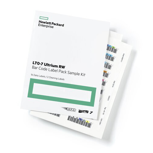 HPE LTO7 Ultrium RW バーコードラベルパック